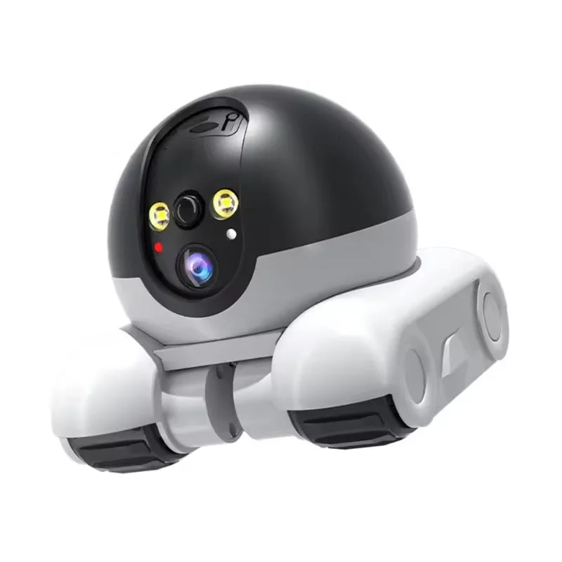 Cámara de vigilancia para mascotas | Cámara robot de 360°, cámara para bebés y mascotas, diálogo bidireccional, detección de movimiento, para perros, gatos, bebés y ancianos